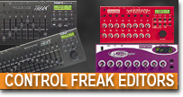 Kenton Control Freak Editors